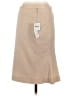 Moschino Cheap And Chic 100% Virgin Wool Solid Tan Ivory Wool Skirt Size 6 - photo 2