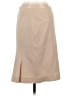 Moschino Cheap And Chic 100% Virgin Wool Solid Tan Ivory Wool Skirt Size 6 - photo 1