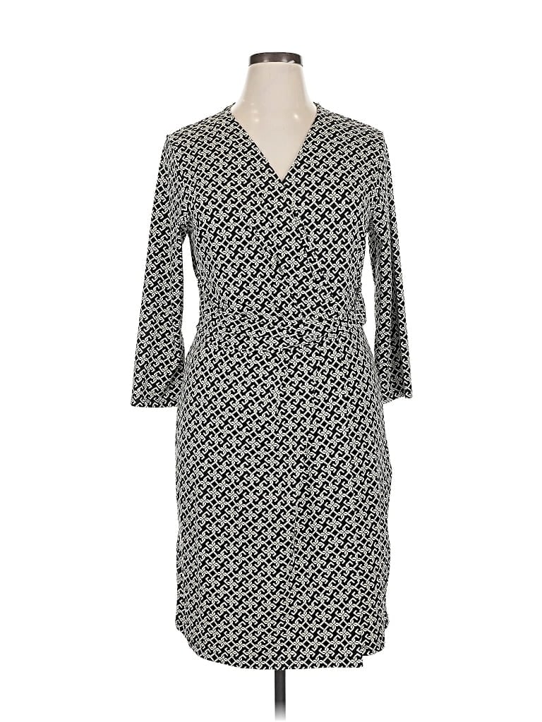 Pre-owned Talbots Casual Dress In Gray