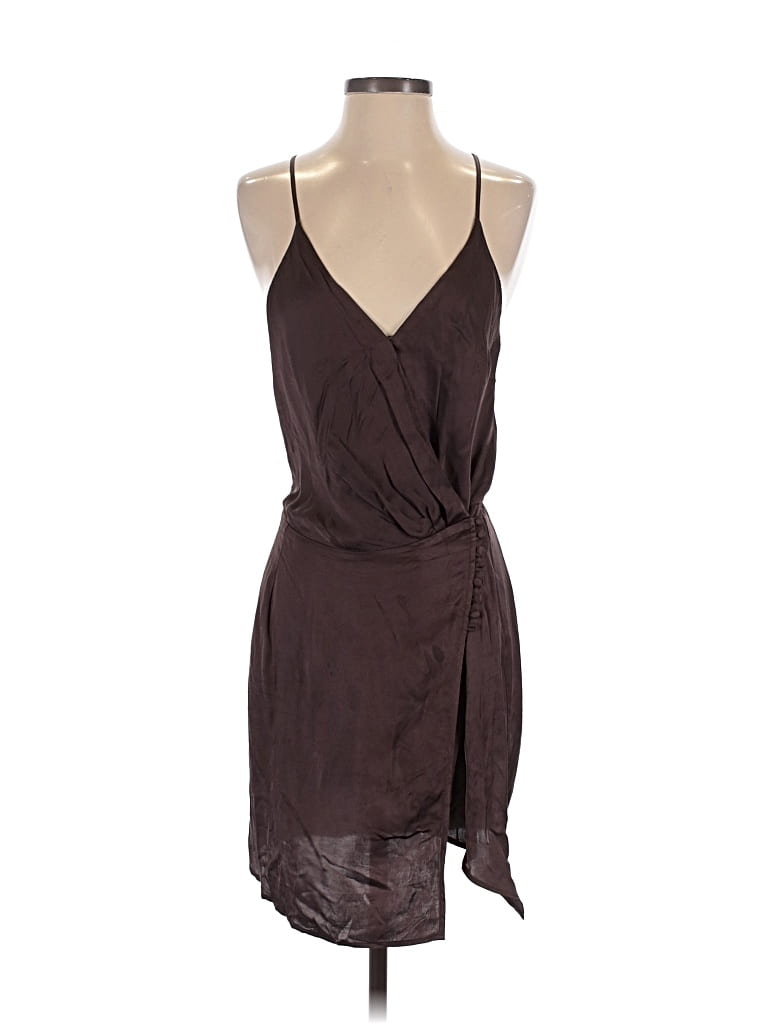 Pre-owned Young Fabulous & Broke Cocktail Dress In Brown