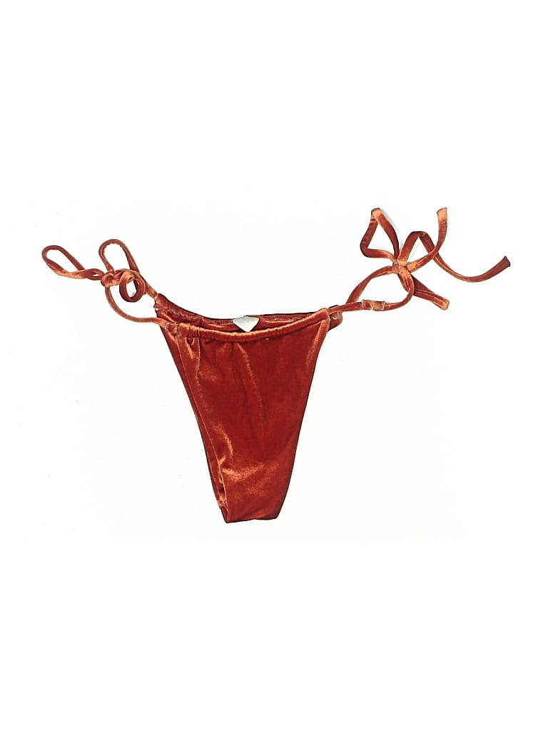 Pre-owned Unbranded Swimsuit Bottoms In Red