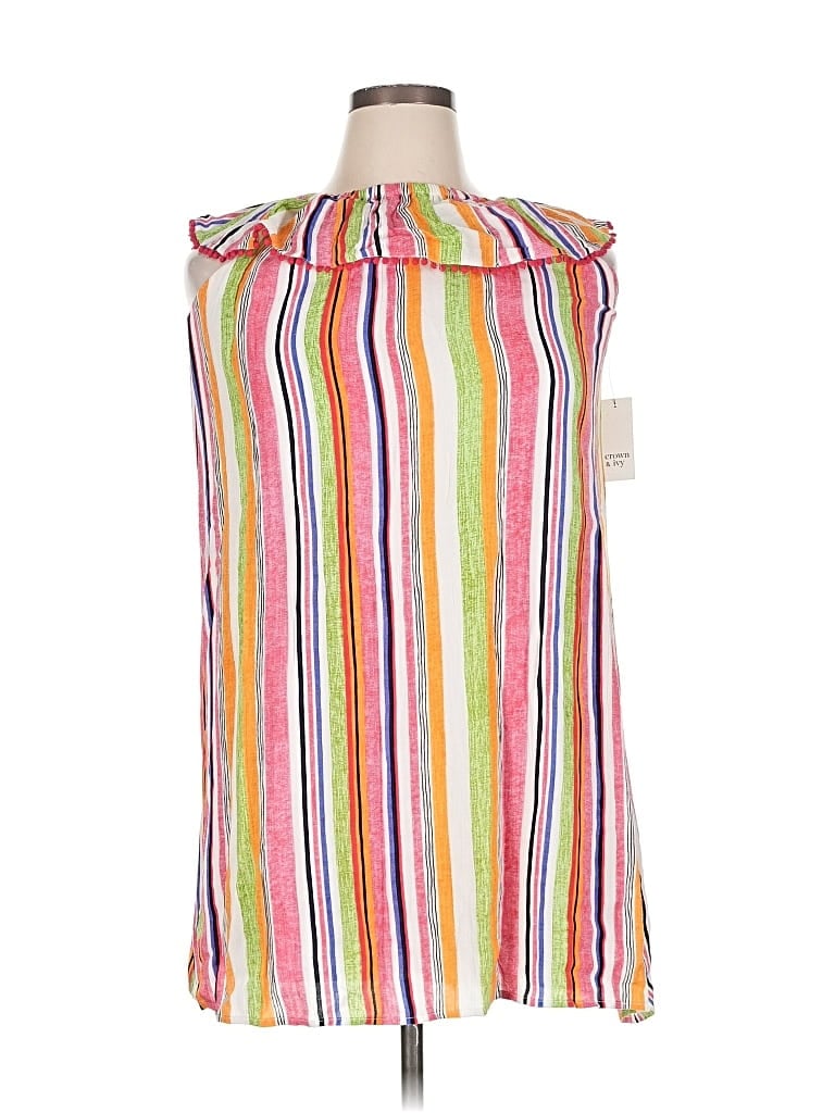 Pre-owned Crown & Ivy Casual Dress In Pink