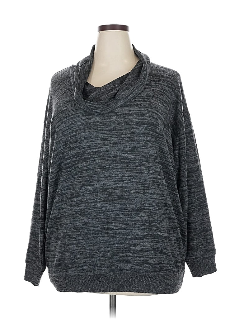 Pre-owned Torrid Pullover Sweater In Gray