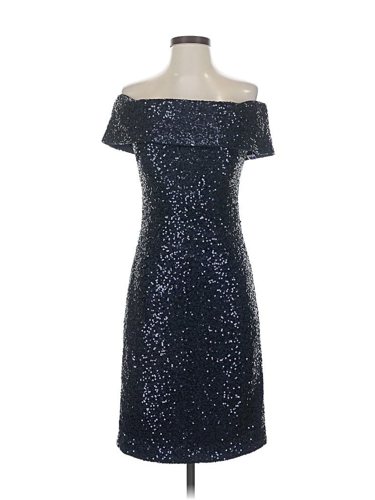 Pre-owned Vince Camuto Cocktail Dress In Blue