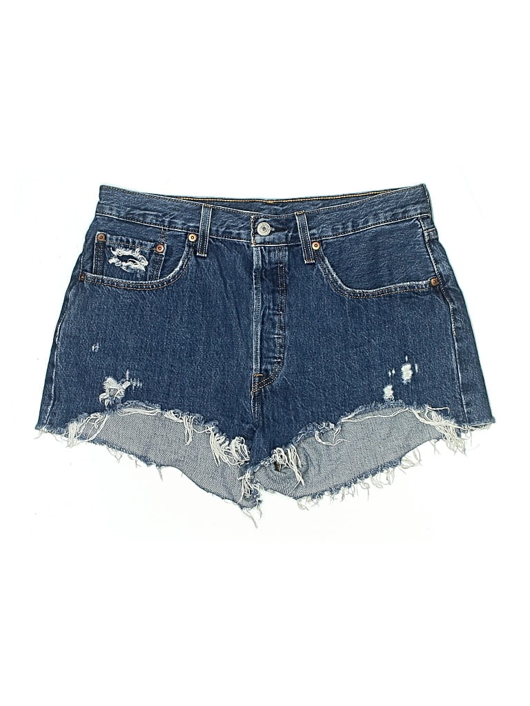 Pre-owned Levi Strauss Signature Denim Shorts In Blue