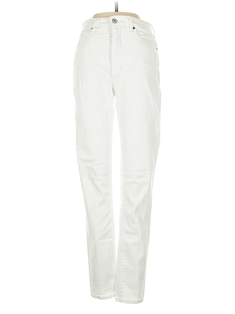 Pre-owned Abercrombie & Fitch Jeans In White