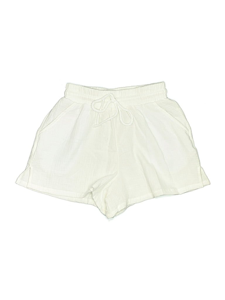 Pre-owned Dippin' Daisy's Swimwear Shorts In White