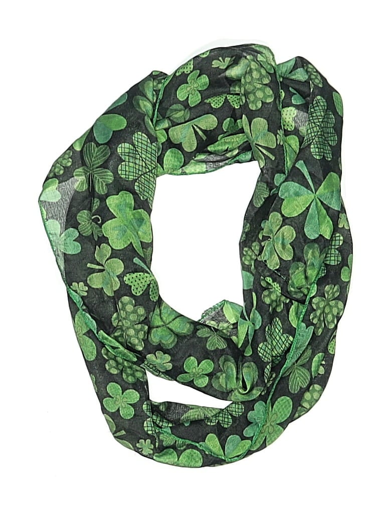 Pre-owned Unbranded Scarf In Green