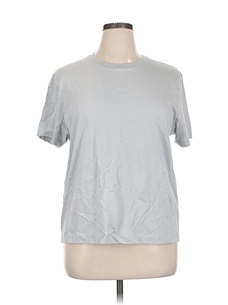 Pre-owned Vince Active T-shirt In Silver
