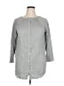 Joan Vass Gray Cardigan Size 1X - photo 1