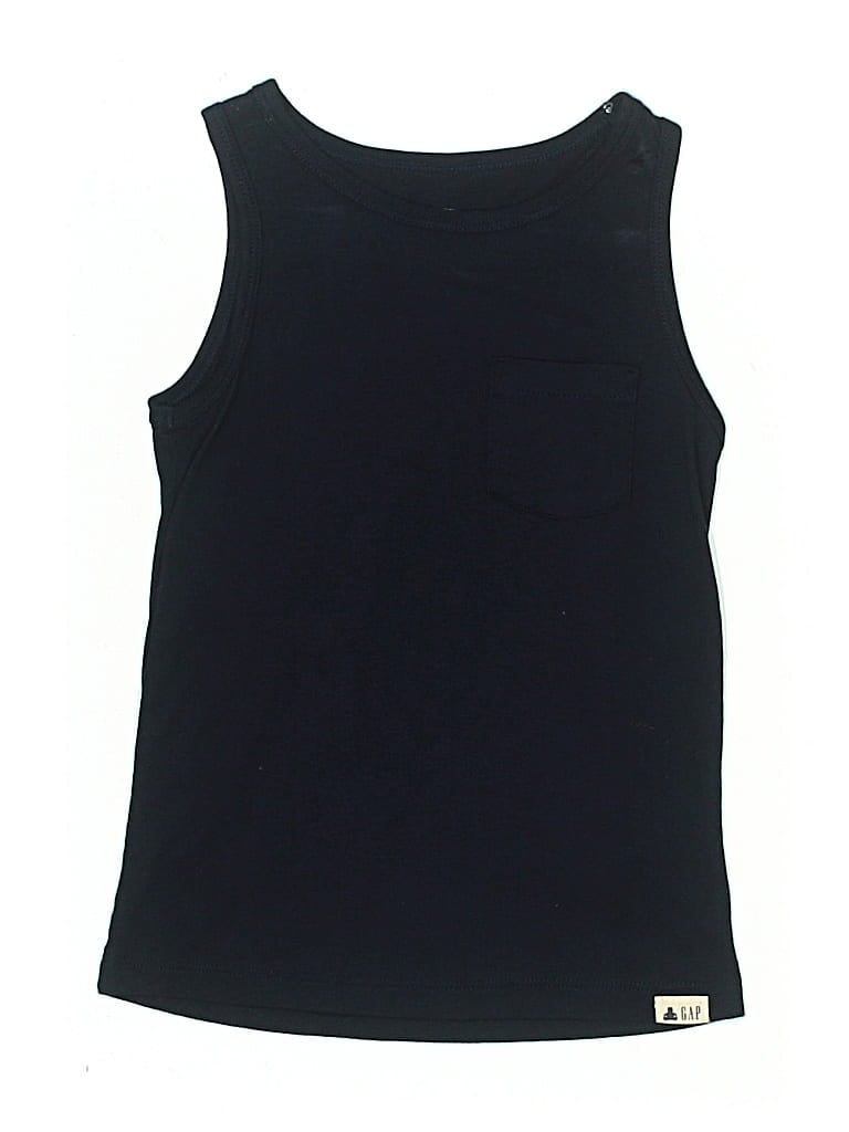 Pre-owned Baby Gap Kids' Sleeveless T-shirt In Black
