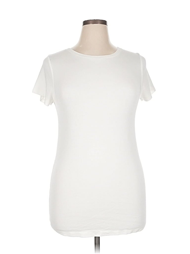 Pre-owned Isabel Short Sleeve T-shirt In White