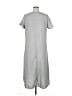 Unbranded 100% Polyester Checkered-gingham Gray Casual Dress Size 0X - photo 2