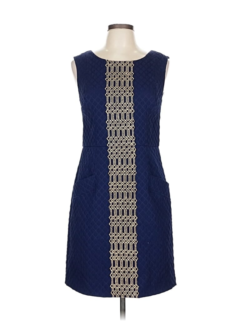 Pre-owned Plenty By Tracy Reese Cocktail Dress In Blue