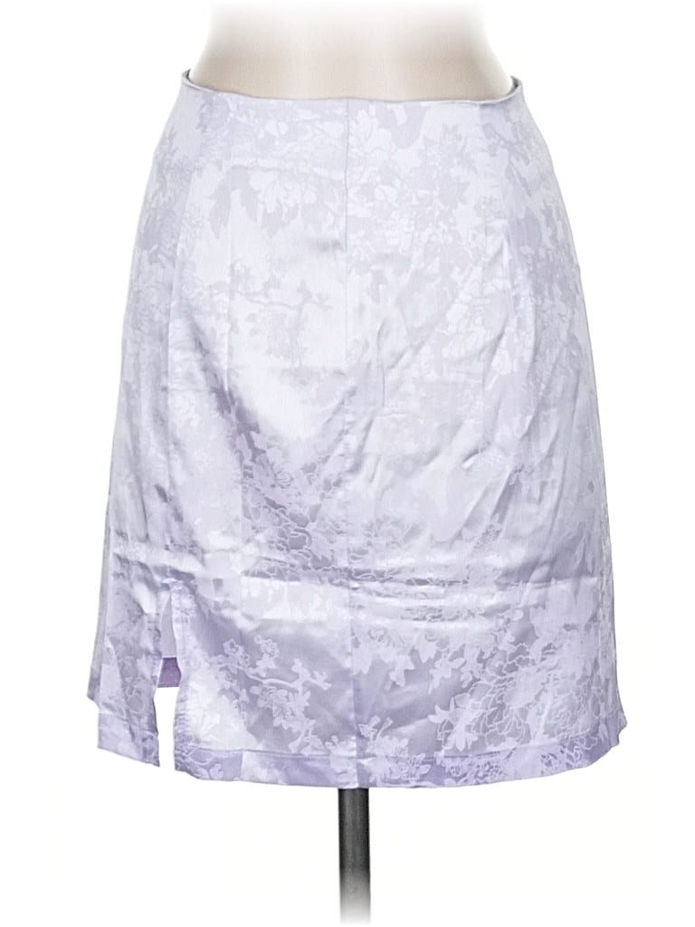 Pre-owned Lyaner Casual Skirt In Silver