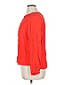J.Crew 100% Viscose Red Long Sleeve Blouse Size XL - photo 5