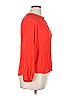 J.Crew 100% Viscose Red Long Sleeve Blouse Size XL - photo 4