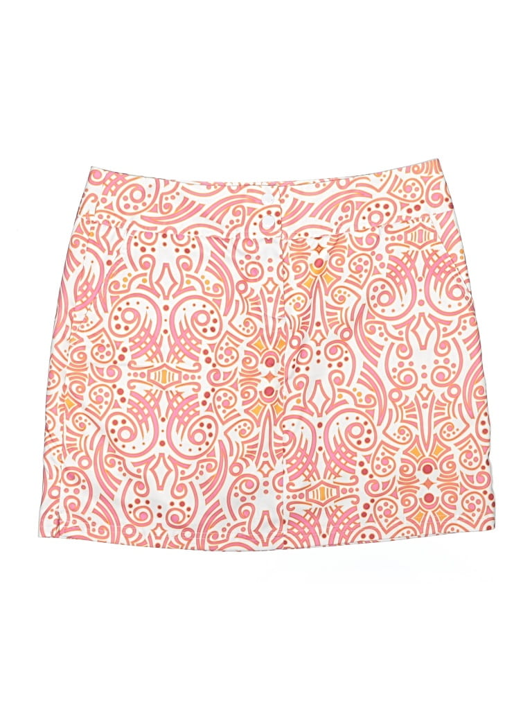 Pre-owned Adidas Originals Active Skort In Orange