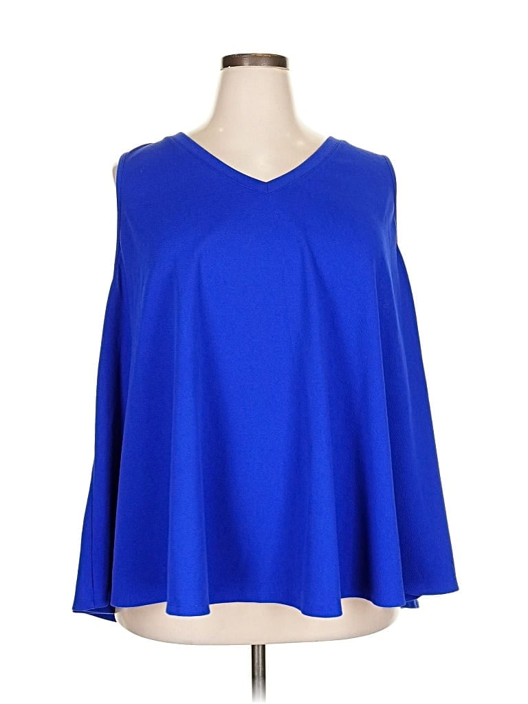 Pre-owned Lane Bryant Cocktail Dress In Blue