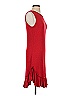 Max Studio Solid Red Casual Dress Size XS - photo 4