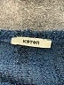 Koton 100% Polyester Tweed Blue Short Sleeve Top Size S - photo 7