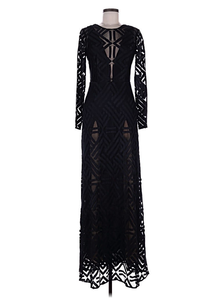 Pre-owned Bcbgmaxazria Cocktail Dress In Black