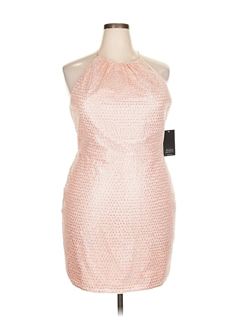 Aidan Mattox Cocktail Dress In Pink