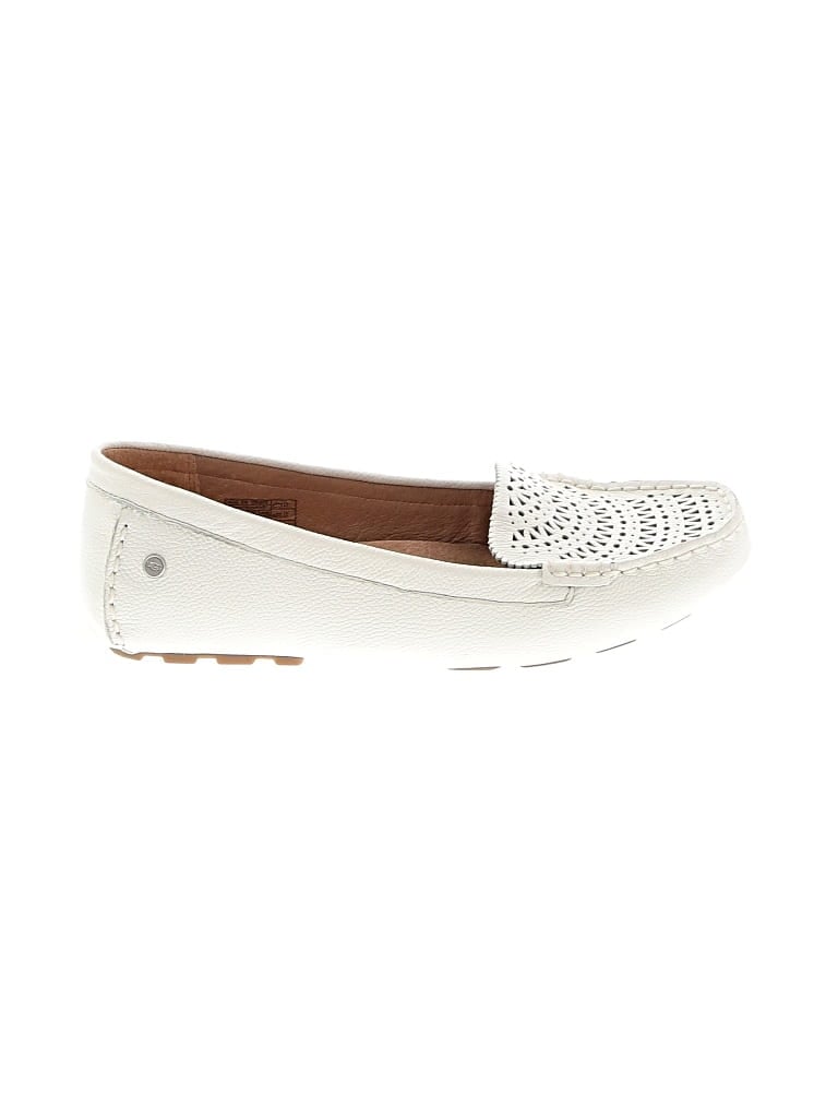 Pre-owned Ugg Flats In White