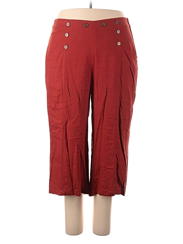 Pre-owned Modcloth Casual Pants In Red