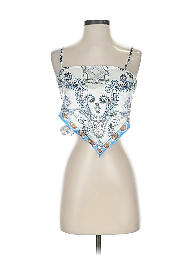 Pre-owned Lioness Sleeveless Blouse In Blue