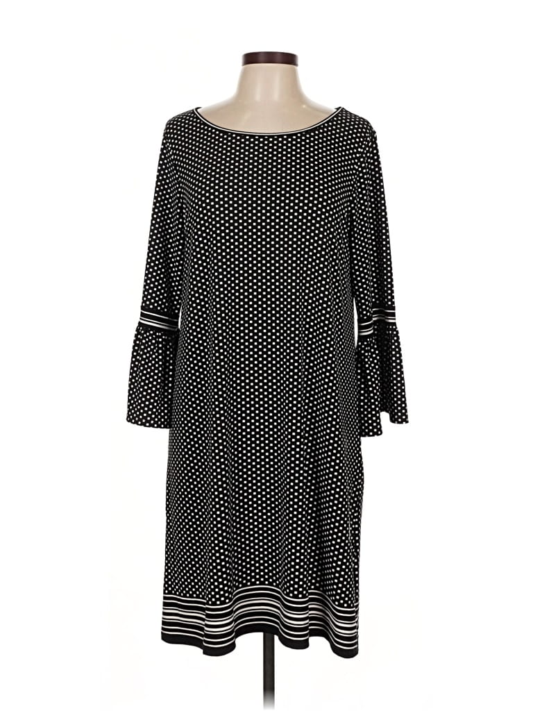 Pre-owned Max Studio Casual Dress In Black