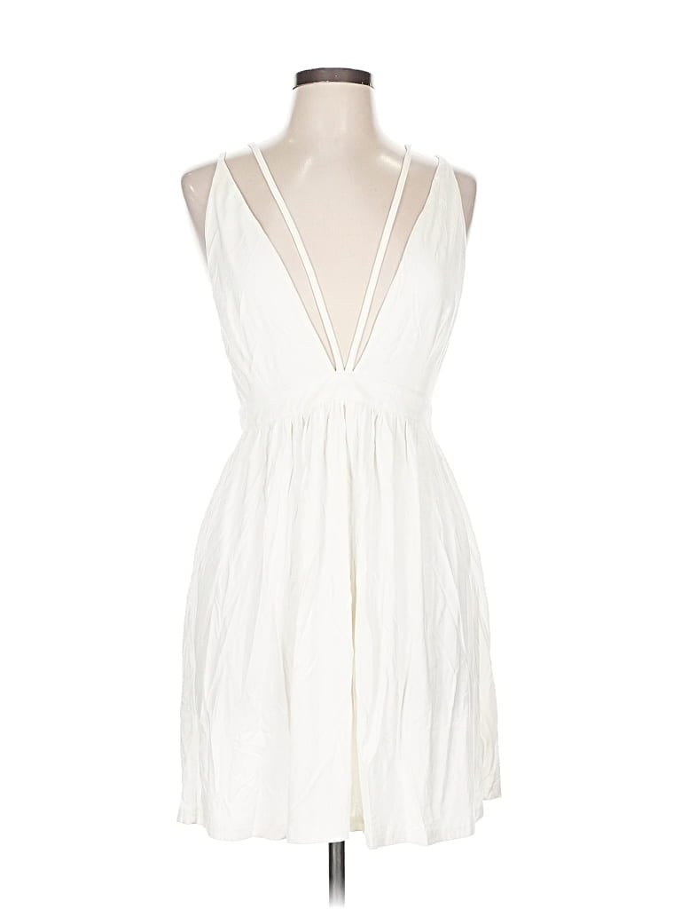 Pre-owned Tobi Cocktail Dress In White