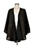 PURE essence 100% Polyester Black Cardigan Size Med - Lg - photo 1