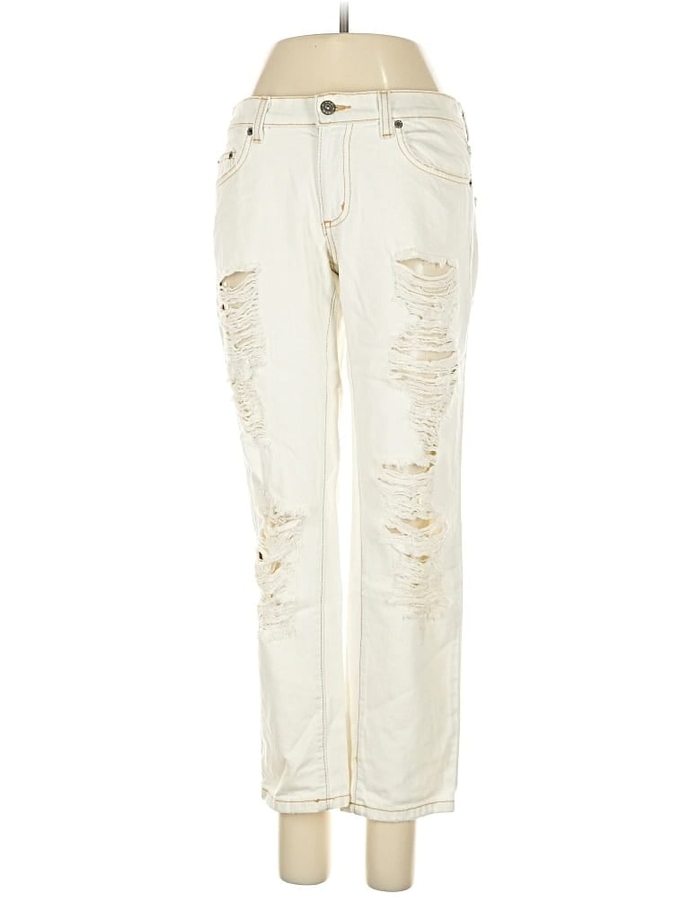 Pre-owned Carmar Jeans In White