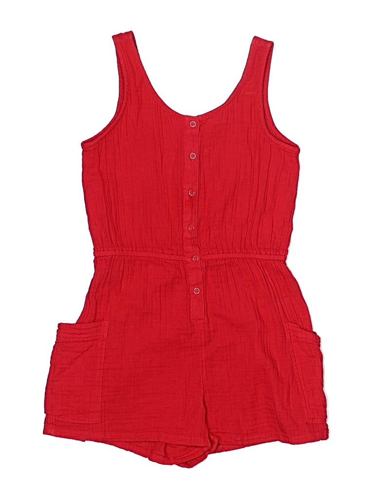 Pre-owned Gap Kids' Romper In Red