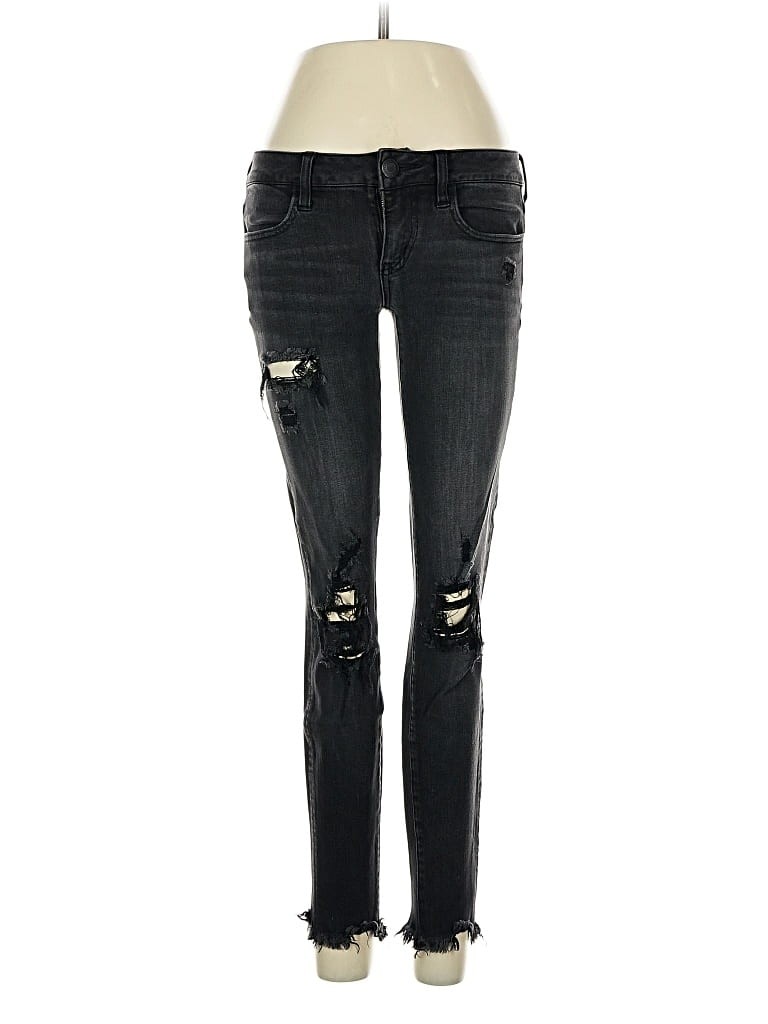 Pre-owned American Eagle Outfitters Jeans In Black