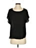 Banana Republic 100% Polyester Black Short Sleeve Blouse Size S - photo 1