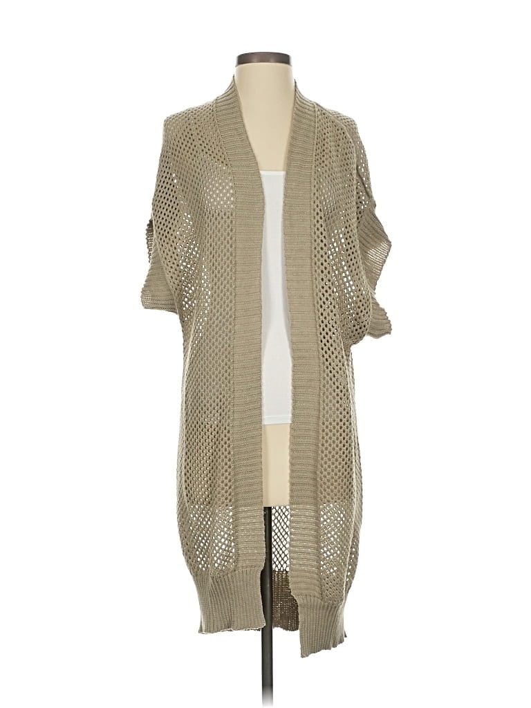 Pre-owned Unbranded Cardigan Sweater In Brown