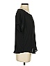 Banana Republic 100% Polyester Black Short Sleeve Blouse Size S - photo 4