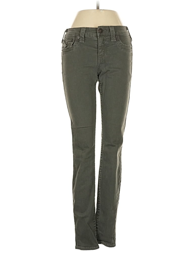 Pre-owned True Religion Jeans In Green