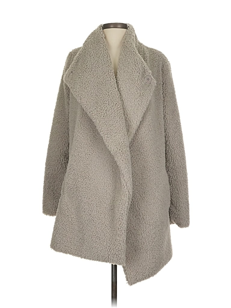Pre-owned Bb Dakota Coat In Gray
