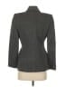 Linda Allard Ellen Tracy Houndstooth Gray Blazer Size 2 - photo 2