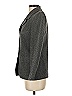 Linda Allard Ellen Tracy Houndstooth Gray Blazer Size 2 - photo 5