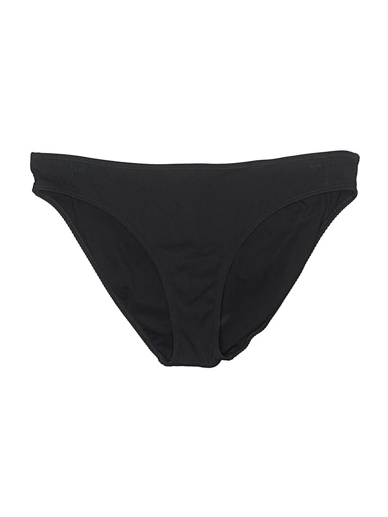 Pre-owned Aerie Swimsuit Bottoms In Black