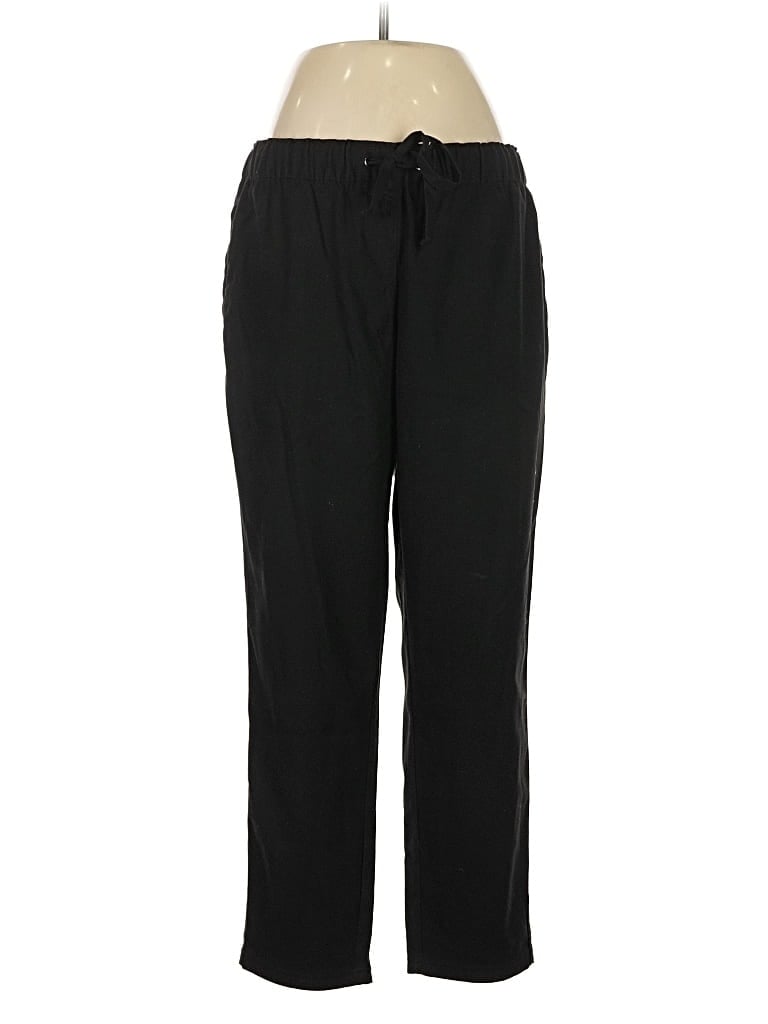 Pre-owned H&m Casual Pants In Black