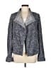 Vince. Chevron-herringbone Gray Blue Blazer Size M - photo 1
