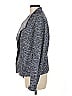 Vince. Chevron-herringbone Gray Blue Blazer Size M - photo 5