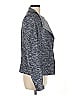 Vince. Chevron-herringbone Gray Blue Blazer Size M - photo 4