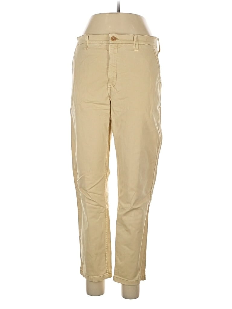Pre-owned Jcrew Khaki Pant In Tan