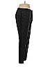 Rebecca Taylor Chevron-herringbone Black Casual Pants Size 10 - photo 4